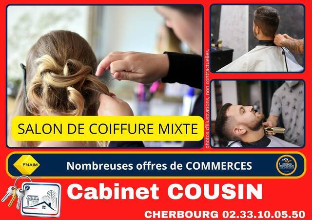 Vente Fonds de commerce beauté - esthétique - coiffure Barfleur (50760)