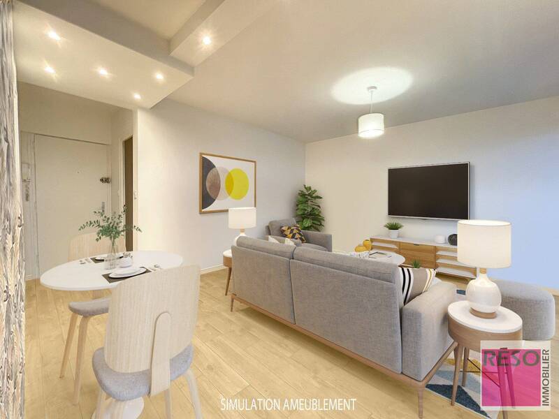 Vente appartement 1 pièce 36.38 m² à Gaillard 74240