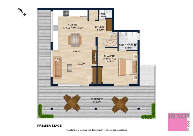 Vente appartement 4 pièces 86.21 m² à Saint-Pierre-en-Faucigny 74800