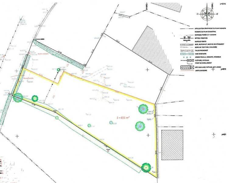 Vente terrain 651 m² à Collonges-sous-Salève 74160