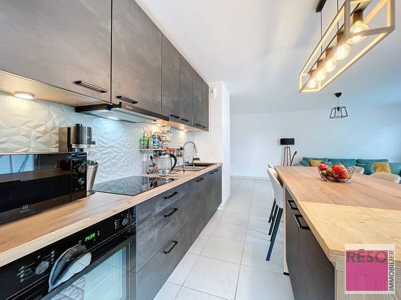 Vente appartement 3 pièces 73.92 m² à Ville-la-Grand 74100