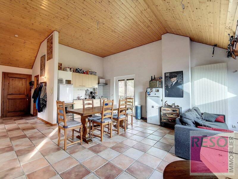 Buy apartment 4 rooms 90.58 m² in Habère-Lullin 74420