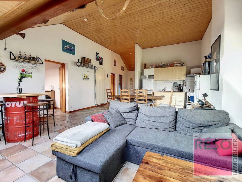 Buy apartment 4 rooms 90.58 m² in Habère-Lullin 74420