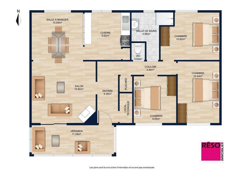 Buy house 4 rooms 81.33 m² in Fillinges 74250