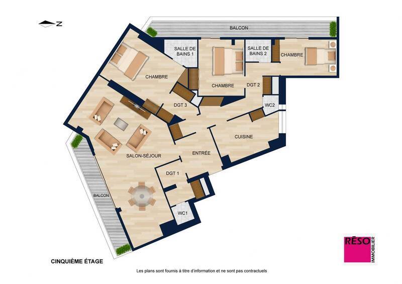 Vente appartement 4 pièces 127.5 m² à Annemasse 74100