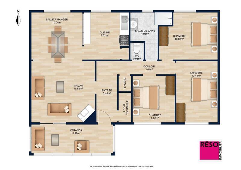 Buy house 4 rooms 81.33 m² in Fillinges 74250