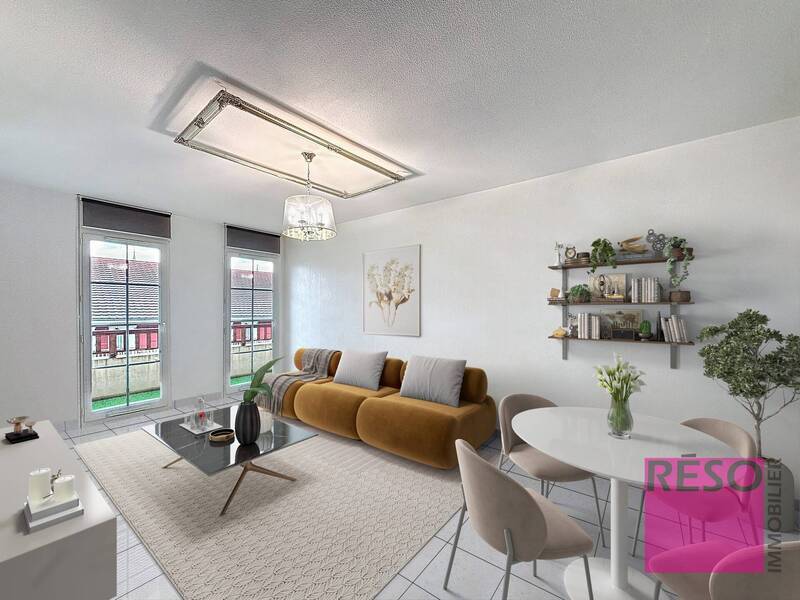 Buy apartment 2 rooms 43.94 m² in Valleiry 74520