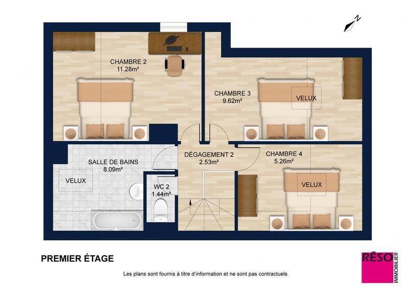 Vente appartement 6 pièces 97 m² à Collonges-sous-Salève 74160