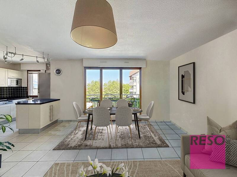 Vente appartement 6 pièces 97 m² à Collonges-sous-Salève 74160