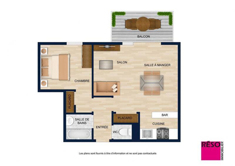 Vente appartement 2 pièces 44.85 m² à Nangy 74380