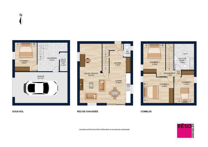 Vente maison 5 pièces 90 m² à Villard 74420