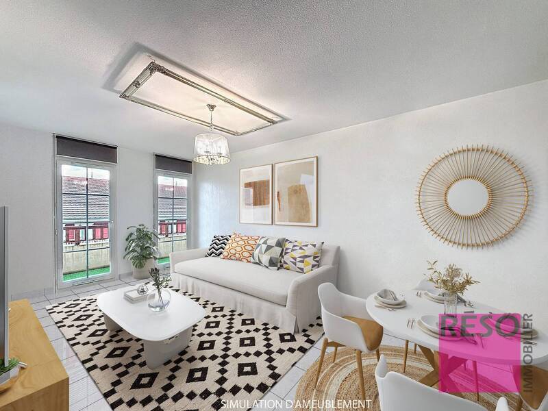 Vente appartement 2 pièces 43.94 m² à Valleiry 74520