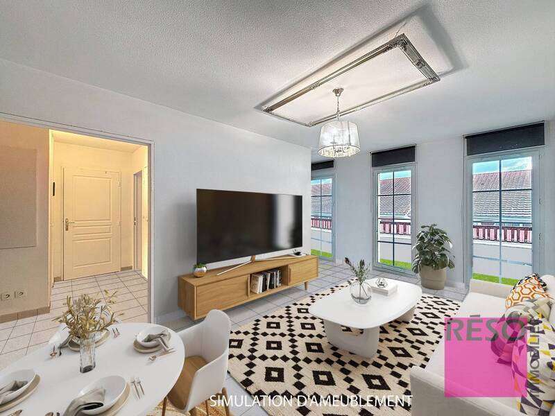Vente appartement 2 pièces 43.94 m² à Valleiry 74520