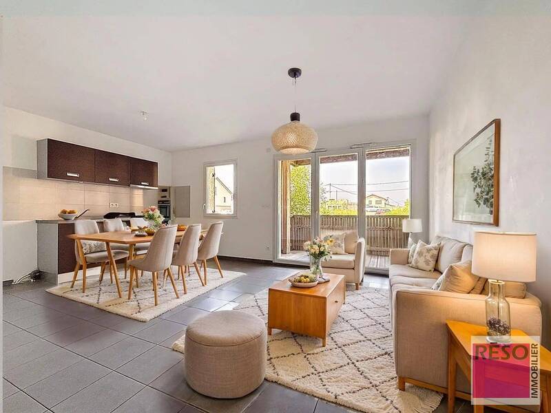 Vente appartement 3 pièces 59.43 m² à Marcellaz 74250