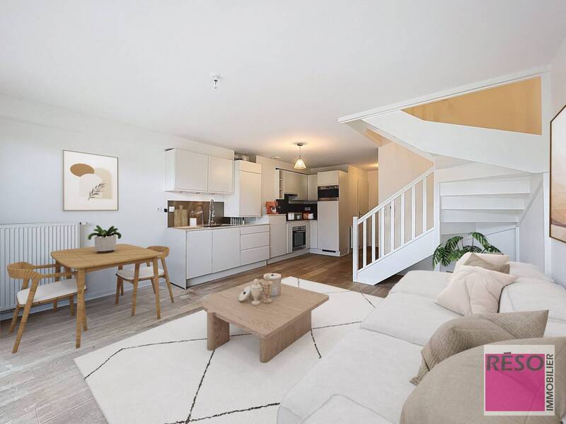 Vente appartement 3 pièces 63.99 m² à Bonne 74380
