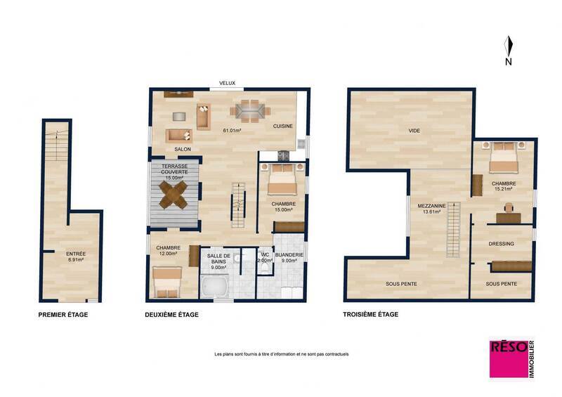 Vente appartement 4 pièces 137.41 m² à Habère-Poche 74420