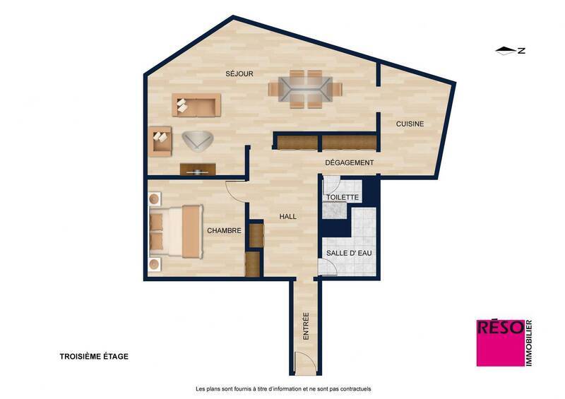 Buy apartment 3 rooms 73 m² in Annemasse 74100