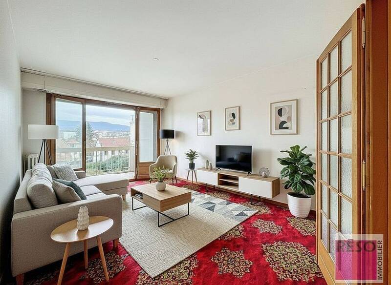 Vente appartement 3 pièces 66.11 m² à Gaillard 74240