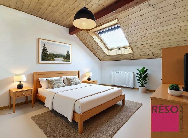 Buy apartment 4 rooms 90.58 m² in Habère-Lullin 74420