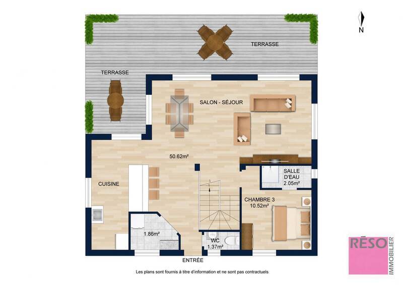 Buy house 5 rooms 114.64 m² in Arenthon 74800