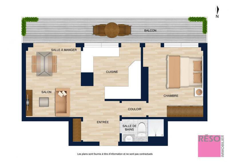 Vente appartement 2 pièces 40.71 m² à Annemasse 74100