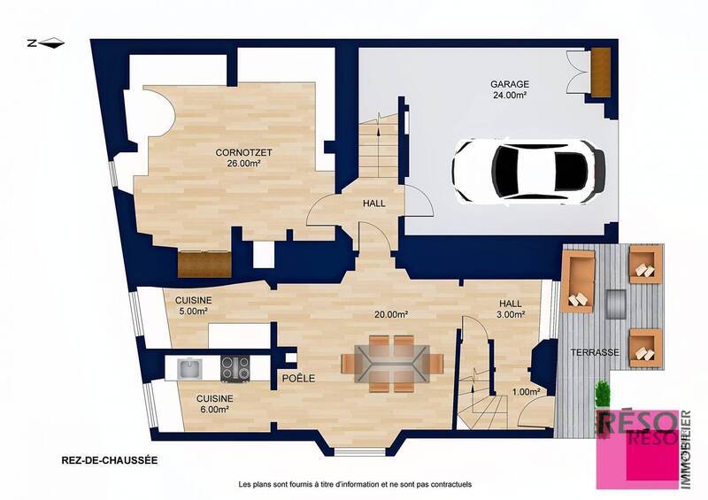 Vente maison 6 pièces 157 m² à Saint-Cergues 74140
