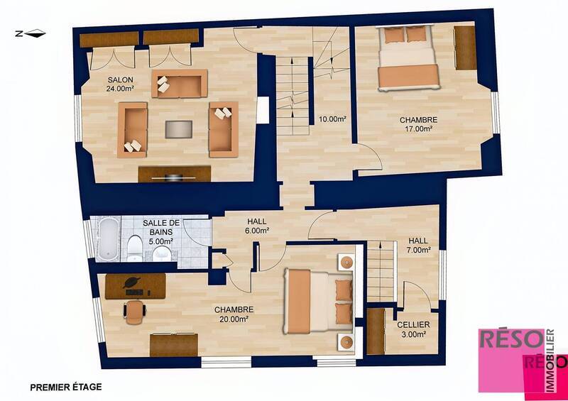 Vente maison 6 pièces 157 m² à Saint-Cergues 74140