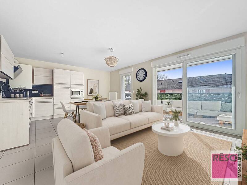 Vente appartement 4 pièces 78.78 m² à Contamine-sur-Arve 74130