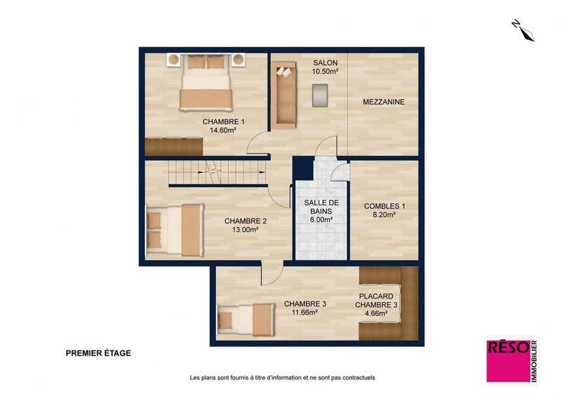 Vente maison 5 pièces 116.93 m² à Ville-la-Grand 74100