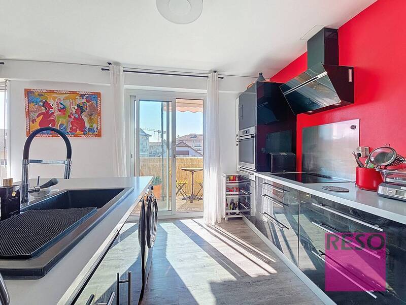 Vente appartement 3 pièces 63 m² à Ville-la-Grand 74100