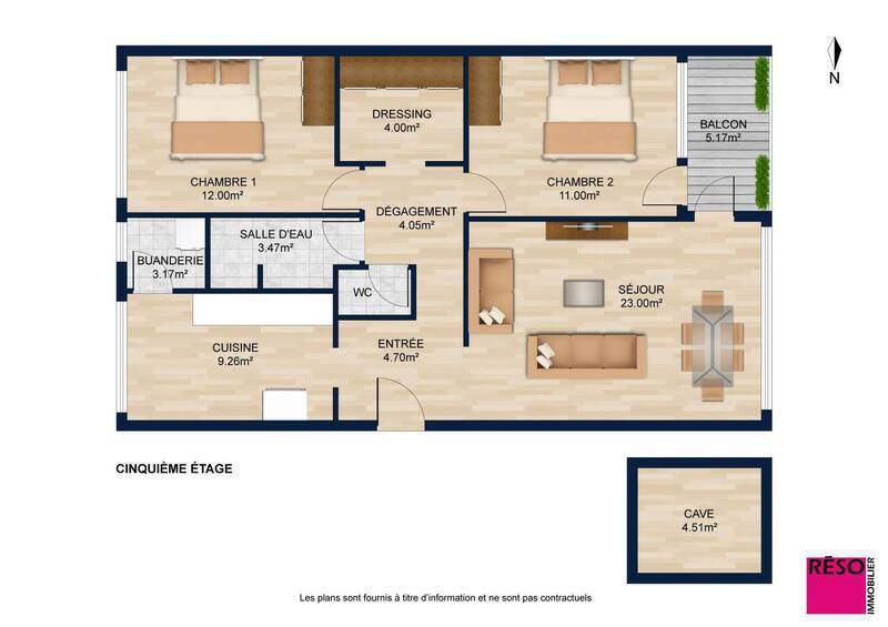 Vente appartement 3 pièces 75 m² à Vétraz-Monthoux 74100