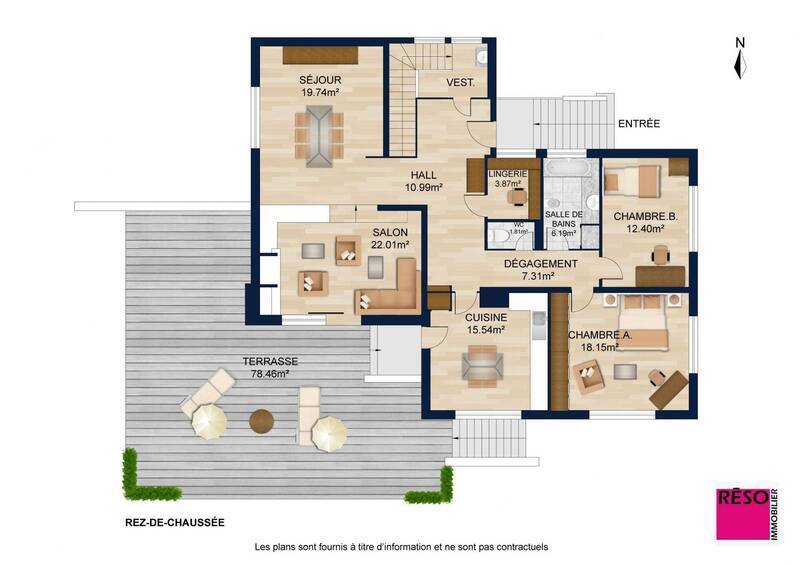 Vente maison 4 pièces 140 m² à Nangy 74380
