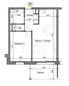 Location appartement 2 pièces 44 m² à Briançon 05100 - 875 €